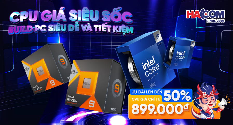 CPU Giá Rẻ Nhất Thị Trường