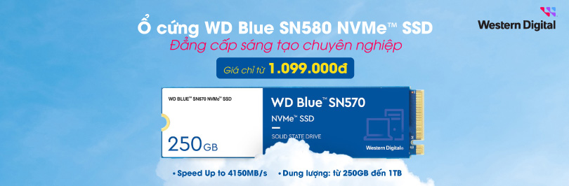 SSD WD SN580 Blue