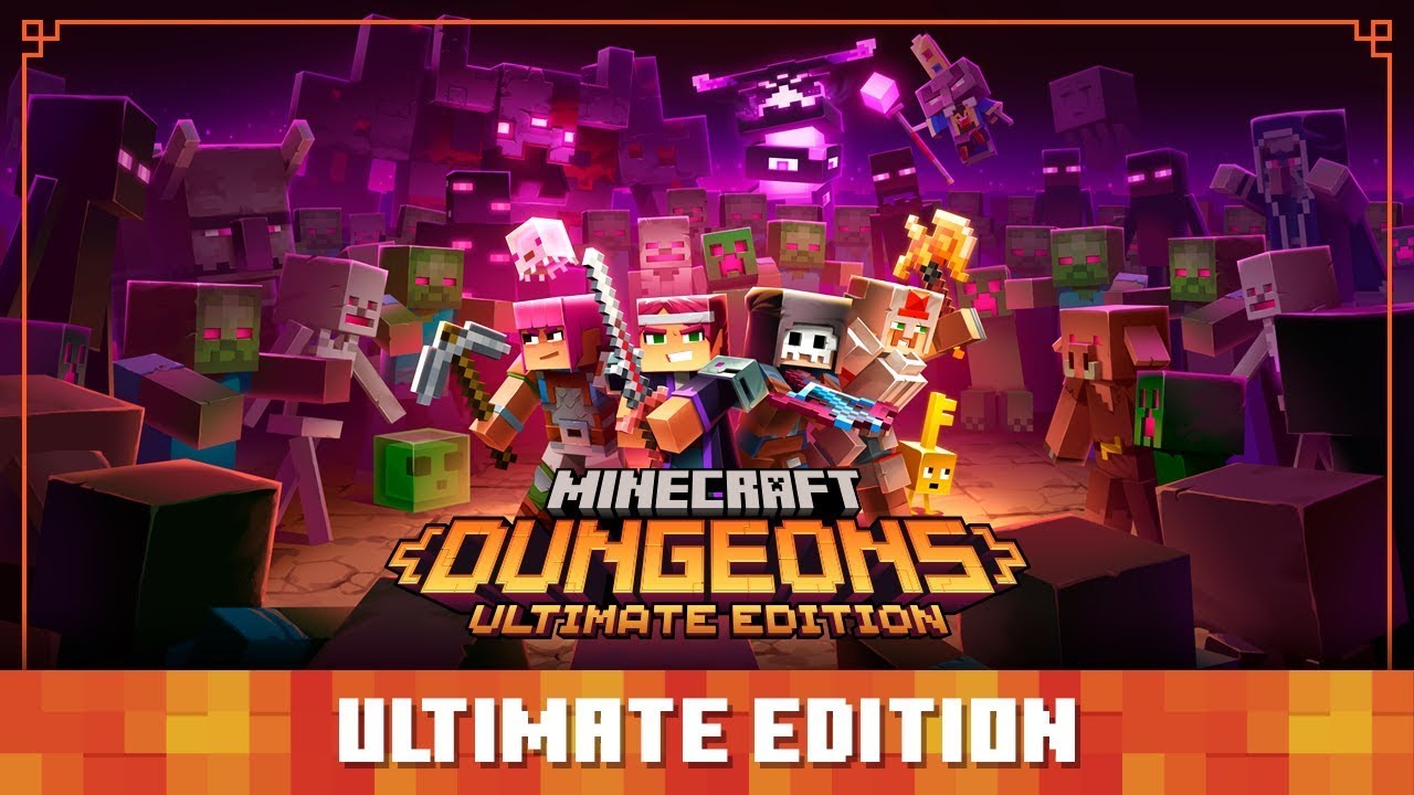 Thẻ Game Nintendo Switch - Minecraft Dungeons Ultimate Edition 1
