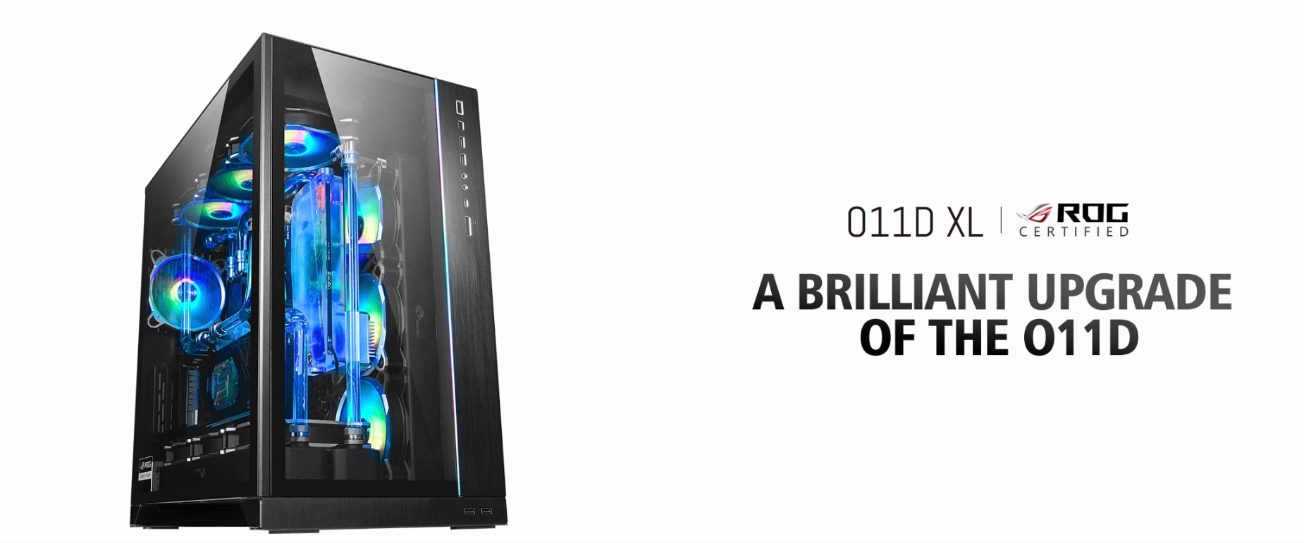 Vỏ Case LIAN-LI O11 Dynamic XL ROG Certified Black ( Model O11DXL-X ) (Full Tower/Màu Đen)