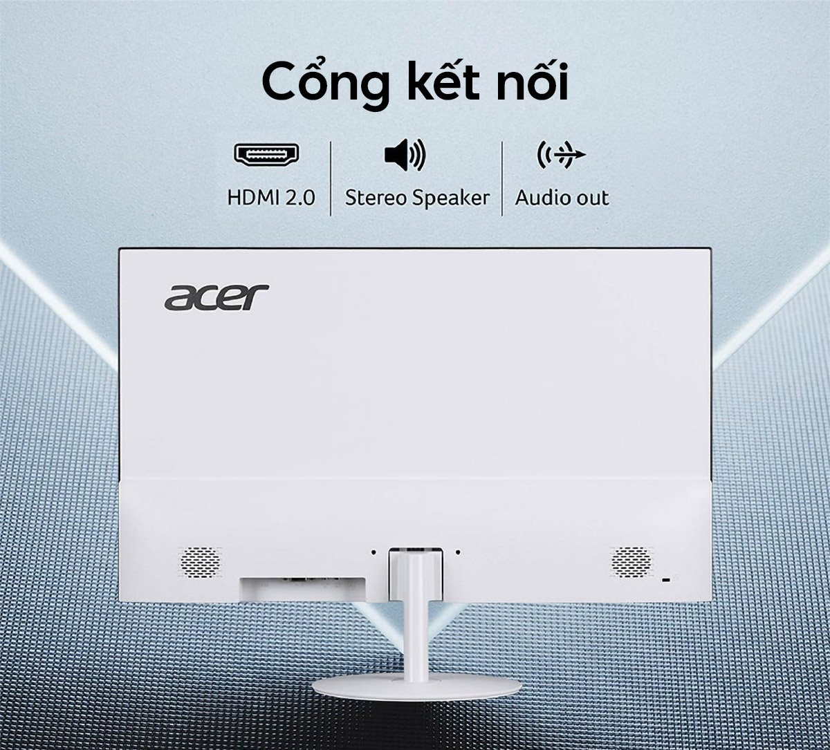 Cổng kết nối của màn hình Acer SA272U E