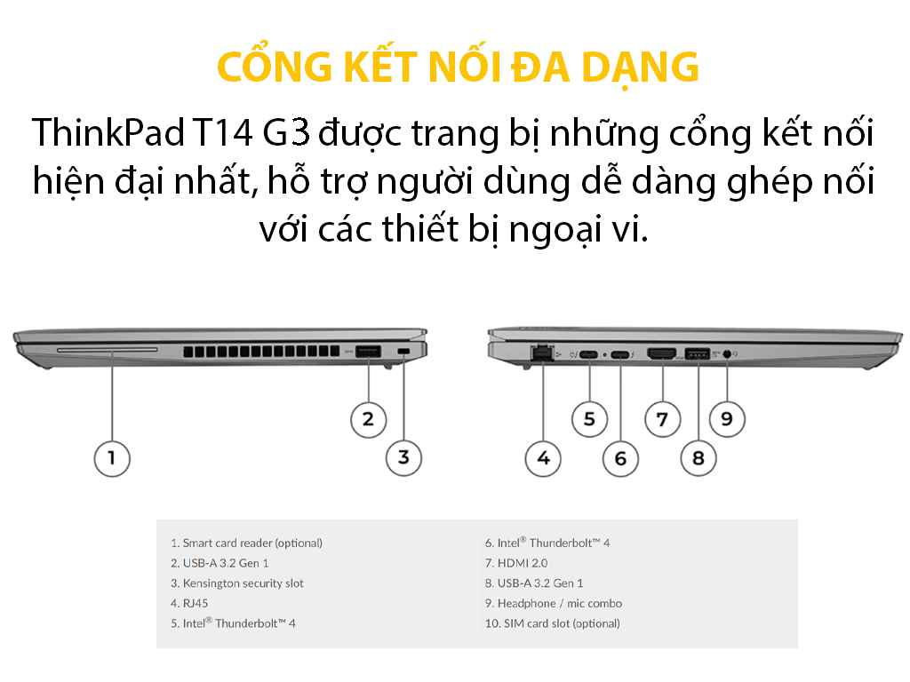 Laptop Lenovo Thinkpad T14 Gen 3