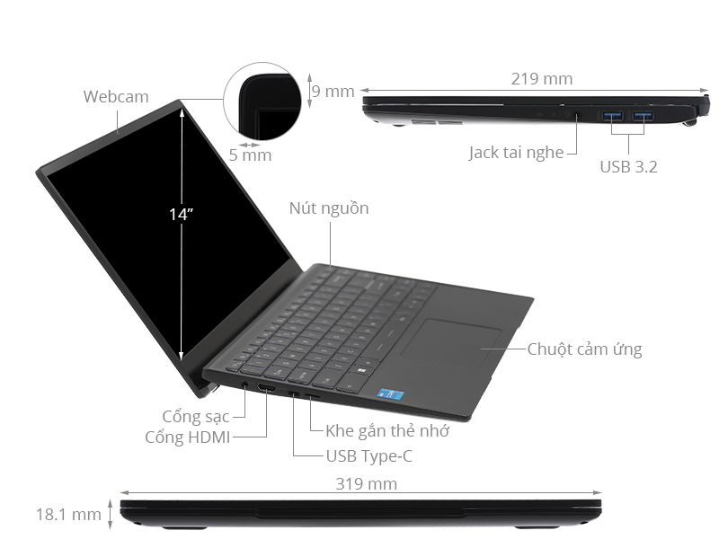 Laptop MSI Modern14