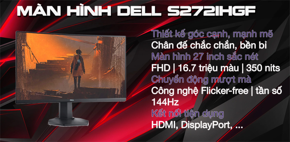 Màn hình Dell S2721HGF 1