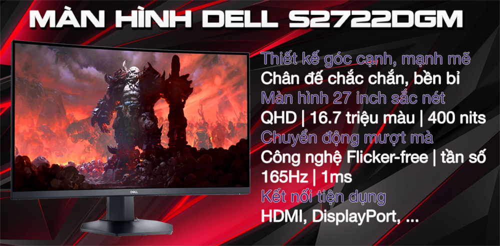 Màn hình Dell S2722DGM 1