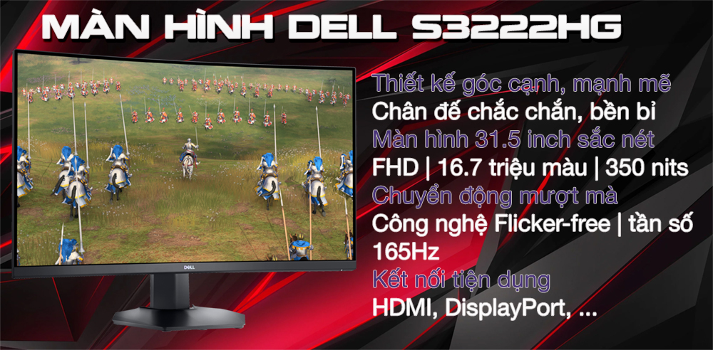 Màn hình Dell S3222HG 1