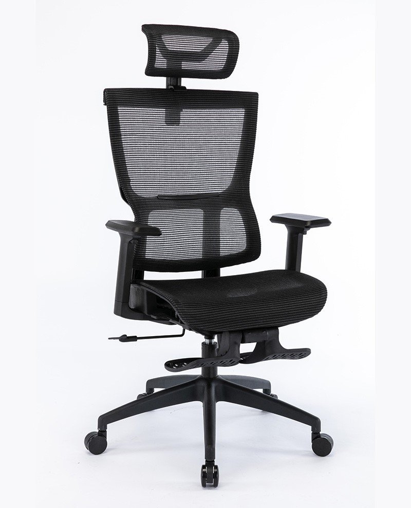 Ghế Công Thái Học WARRIOR Ergonomic Chair - Hero series - WEC504 Black