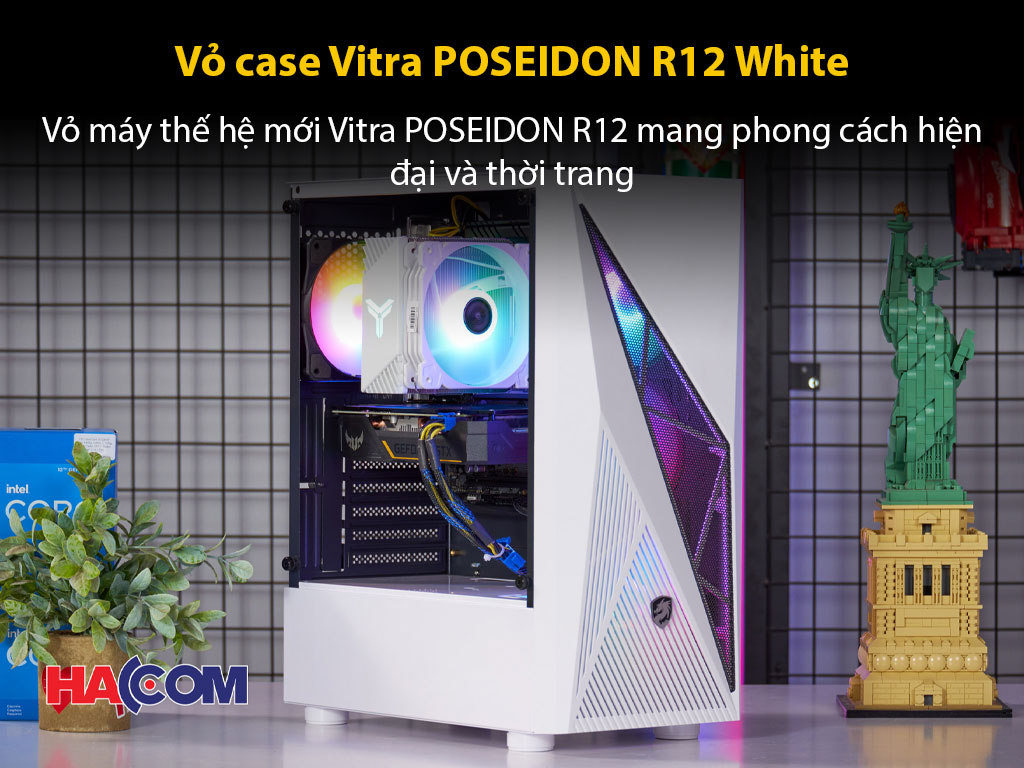 Vỏ case Vitra POSEIDON R12 White