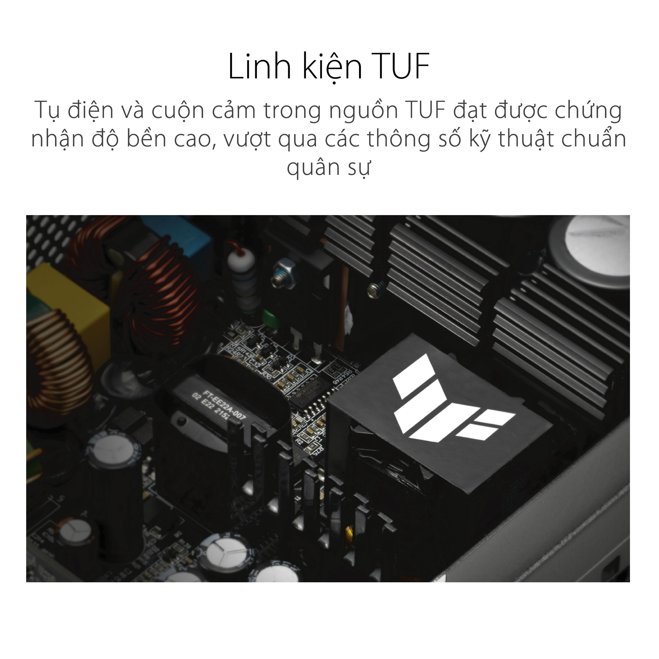 Nguồn Asus TUF Gaming 1000W Gold ATX3.0