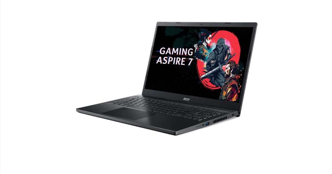 Laptop Acer Gaming Aspire 7 A715-76G-5806 (NH.QMFSV.002) (i5 12450H/16GB RAM/512GB SSD/RTX 3050 4G/15.6 inch FHD 144Hz/Win11/Đen/Vỏ nhôm) ảnh 3
