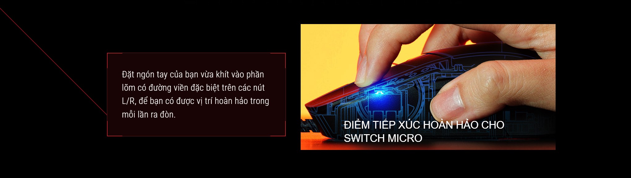Chuột Gaming có dây Asus ROG Strix Impact III USB/RGB/ĐEN _ 90MP0300-BMUA00