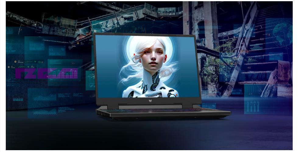 Laptop Acer Gaming Predator Helios Neo PHN16-71-7460 (NH.QLTSV.004) (i7 13700HX/8GB RAM/512GB SSD/RTX4050 6G/16 inch 2K 165Hz/Win 11/Đen/Vỏ nhôm) ảnh 3