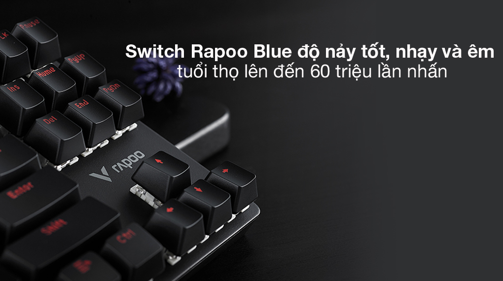 Bàn phím game Rapoo V500 Alloy Blue sw (USB) 3