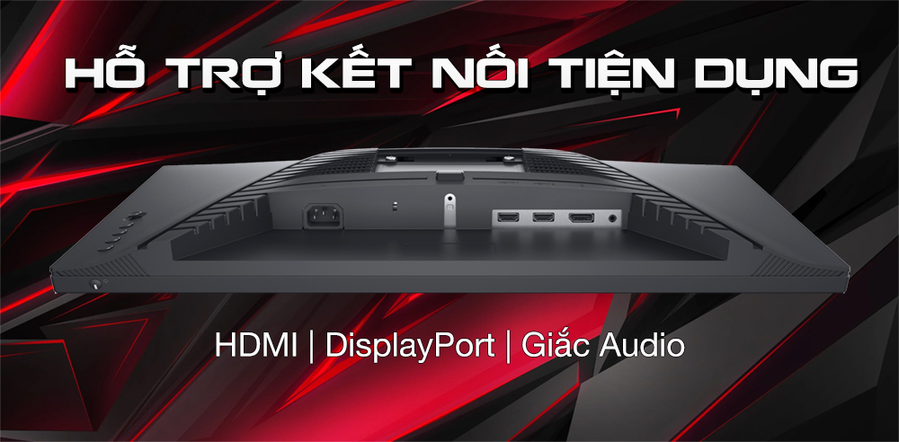 Màn hình Dell G2422HS ( inch/FHD/IPS/165Hz/1ms/350  nits/HDMI+DP+Audio/Freesync)
