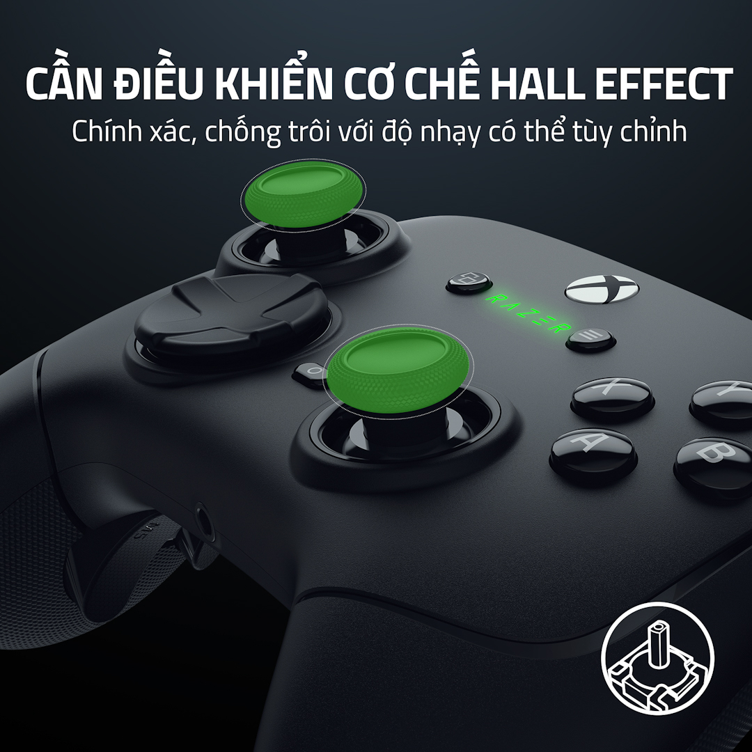 Tay cầm chơi game không dây Razer Wolverine V3 Pro-Xbox Series X/S (RZ06-05200100-R3M1) 4