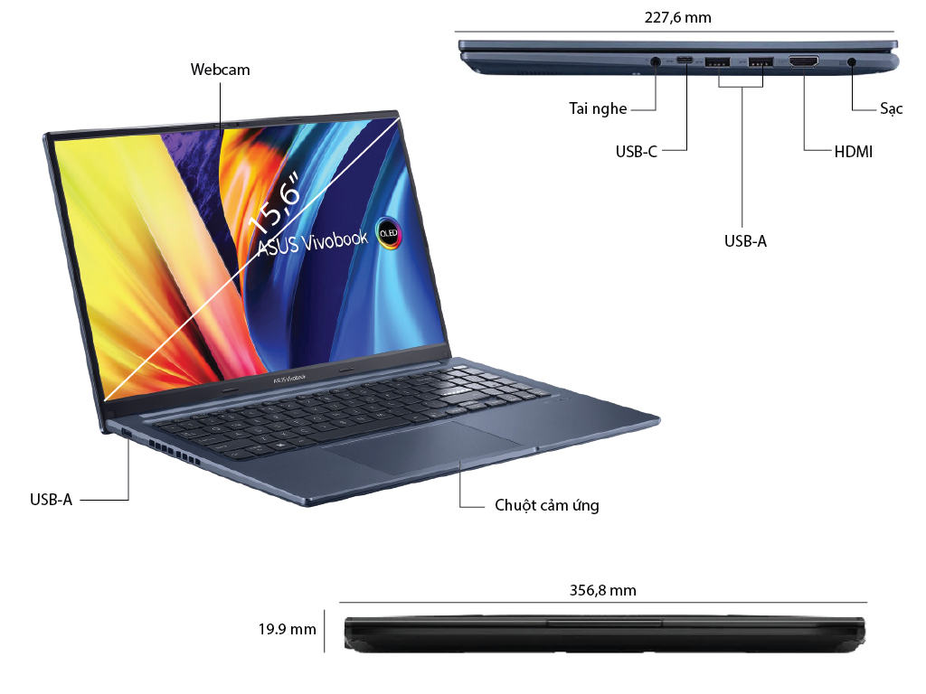 Laptop Asus VivoBook M6500