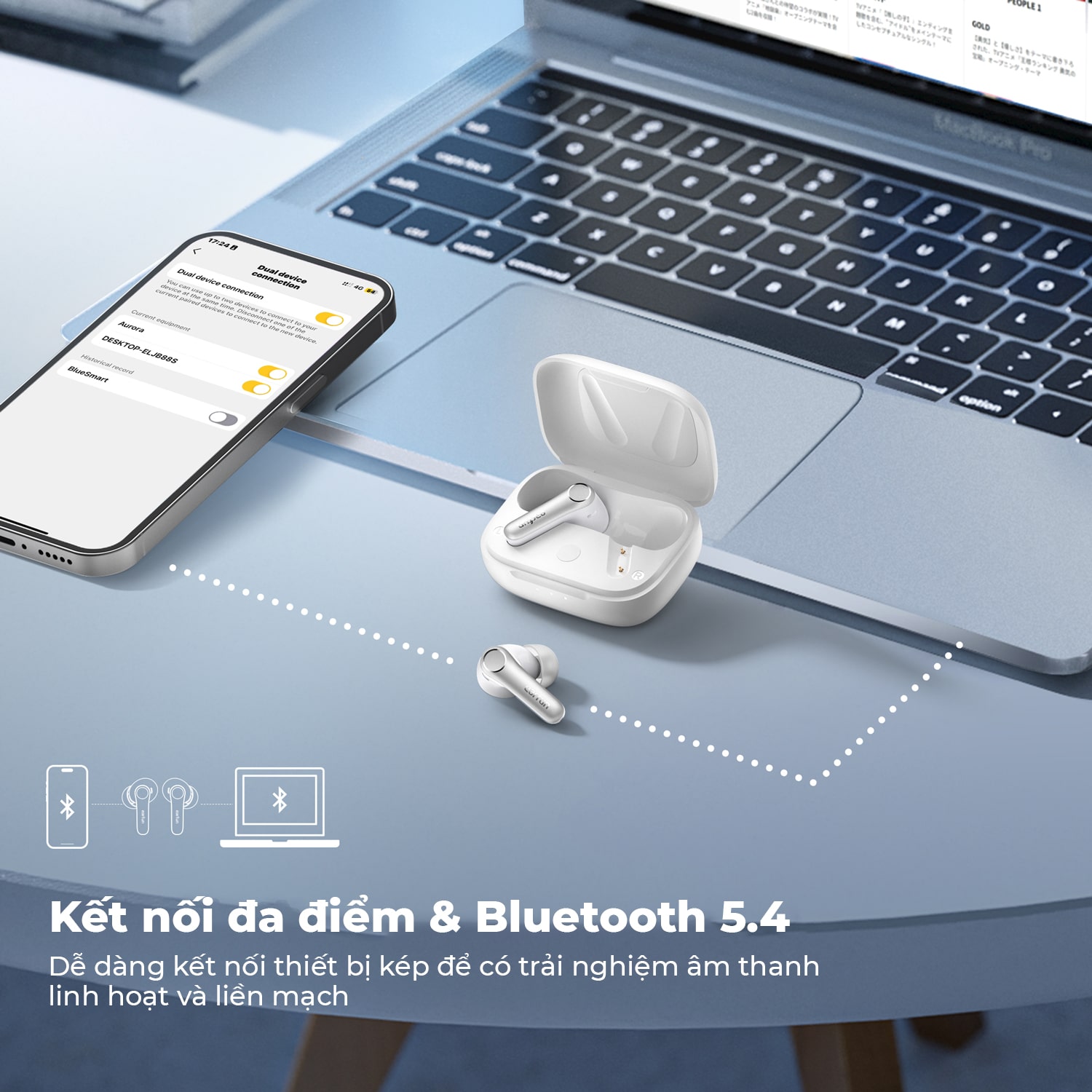 Tai nghe Bluetooth True Wireless EarFun Air Pro 4 6