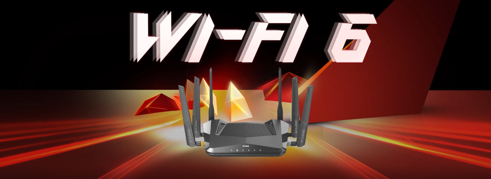Bộ phát wifi D-Link DIR-X5460 Wireless EXO AX5400 Wi-Fi-6 Voice Control Smart Router