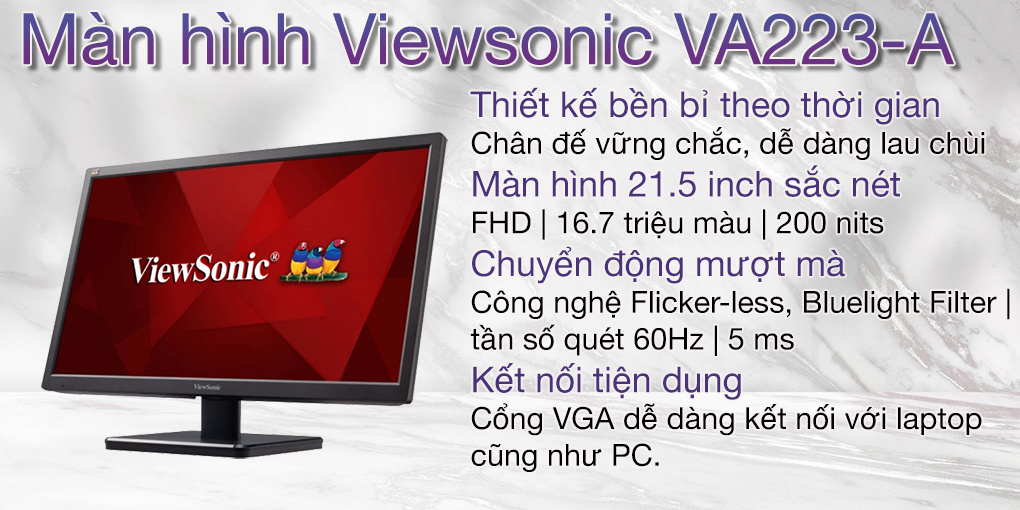 Màn hình Viewsonic VA2223-A 1
