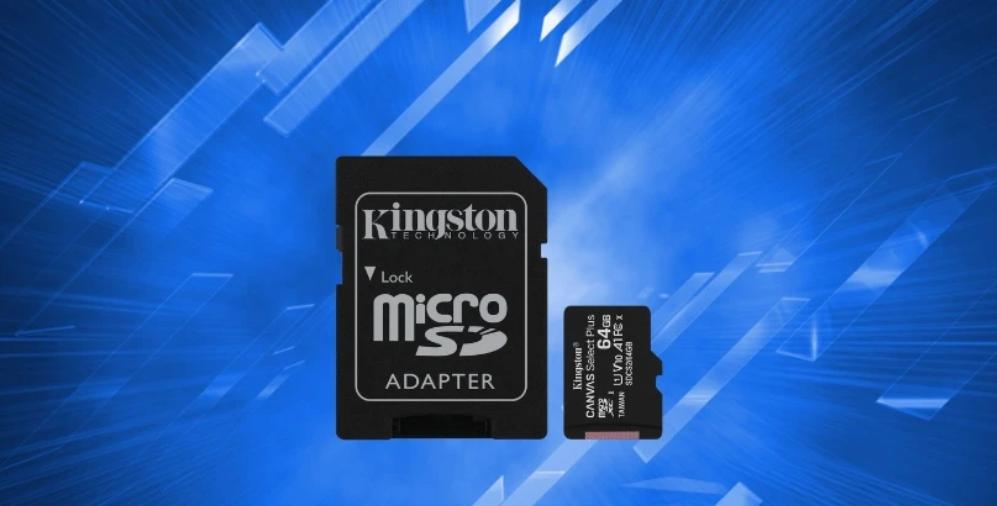 Thẻ Nhớ Kingston 64GB Micro SD Class 10 SDCS2/64B (Có Adapter) 