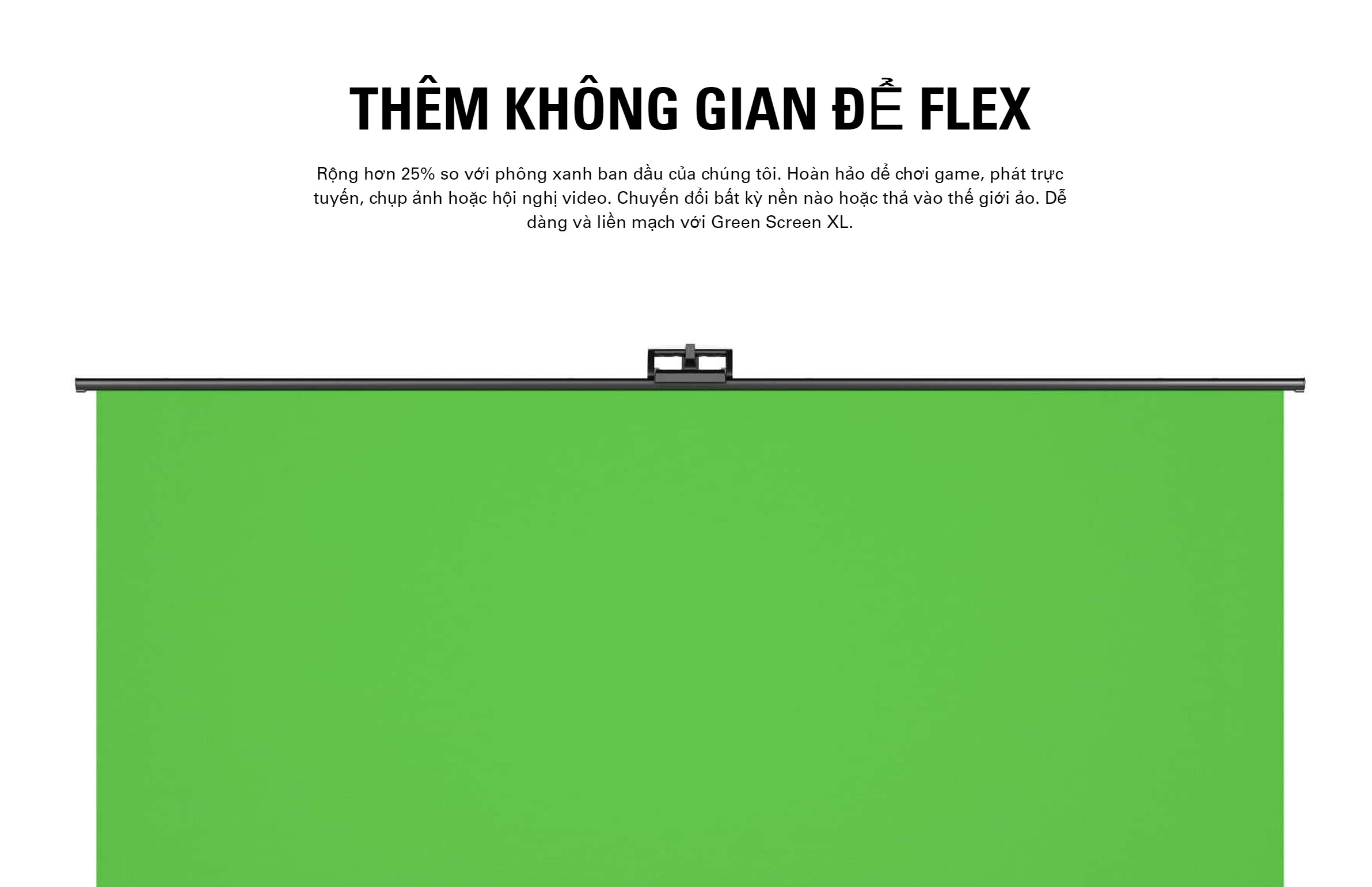 Phông nền Elgato Green Screen XL (10GBG9901)