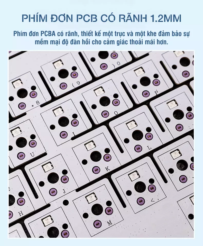 Bàn phím cơ gaming AULA F75/F75 Pro 8