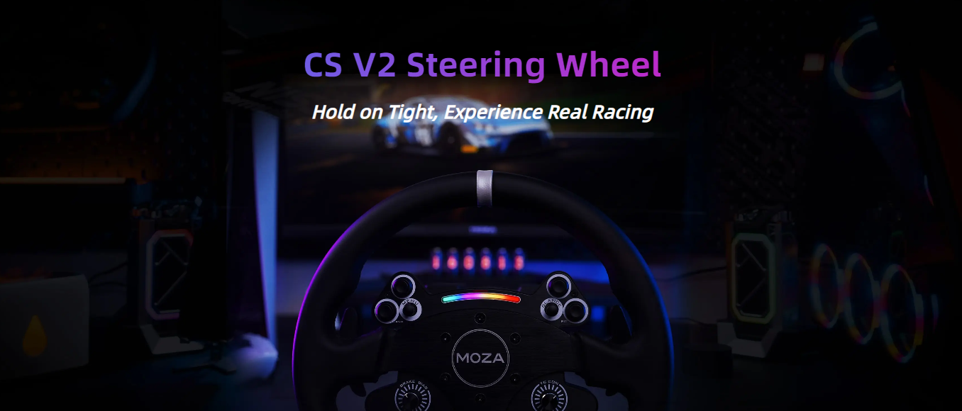 Vô lăng Moza CS V2 Steering Wheel 1