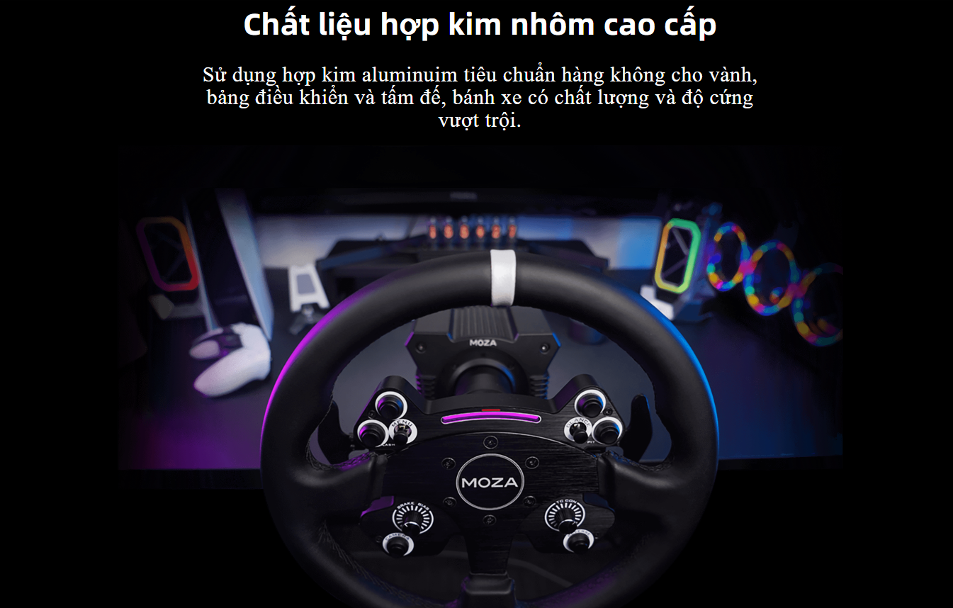 Vô lăng Moza CS V2 Steering Wheel 4