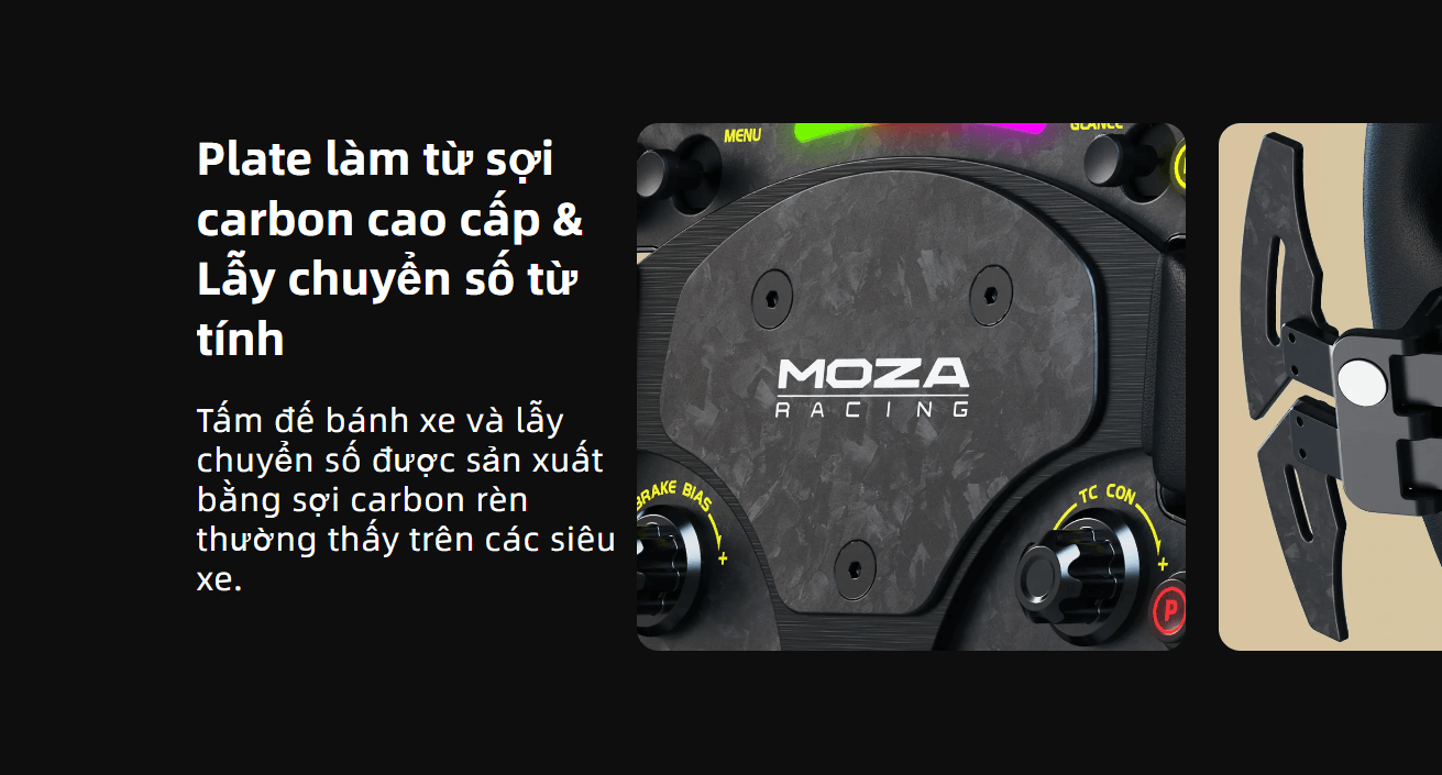 Vô lăng Moza RS V2 Steering Wheel 5