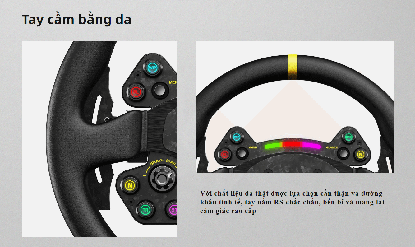 Vô lăng Moza RS V2 Steering Wheel 3