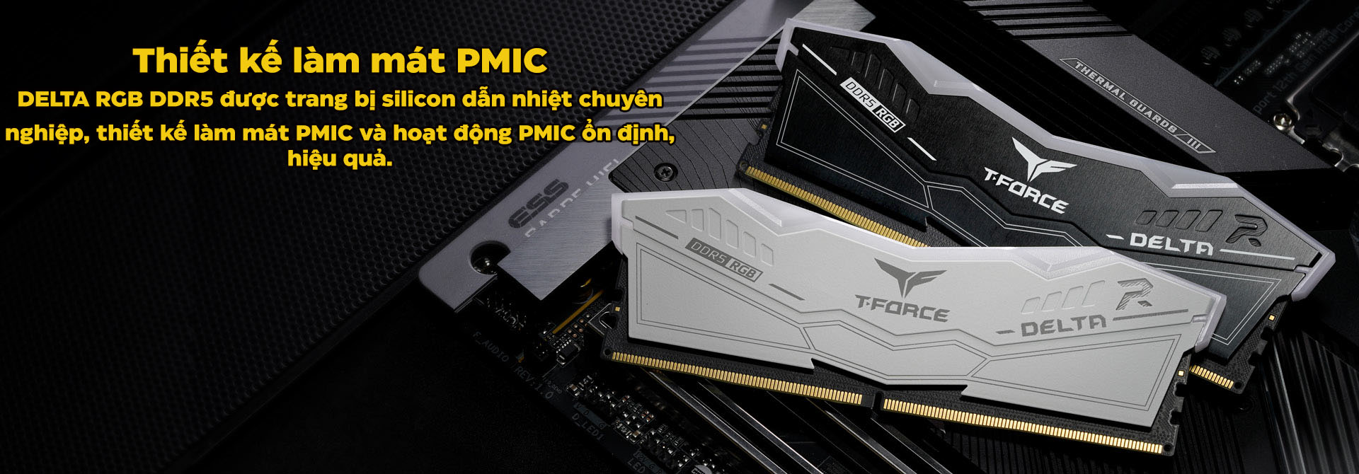 RAM Desktop TEAMGROUP DELTA RGB DDR5
