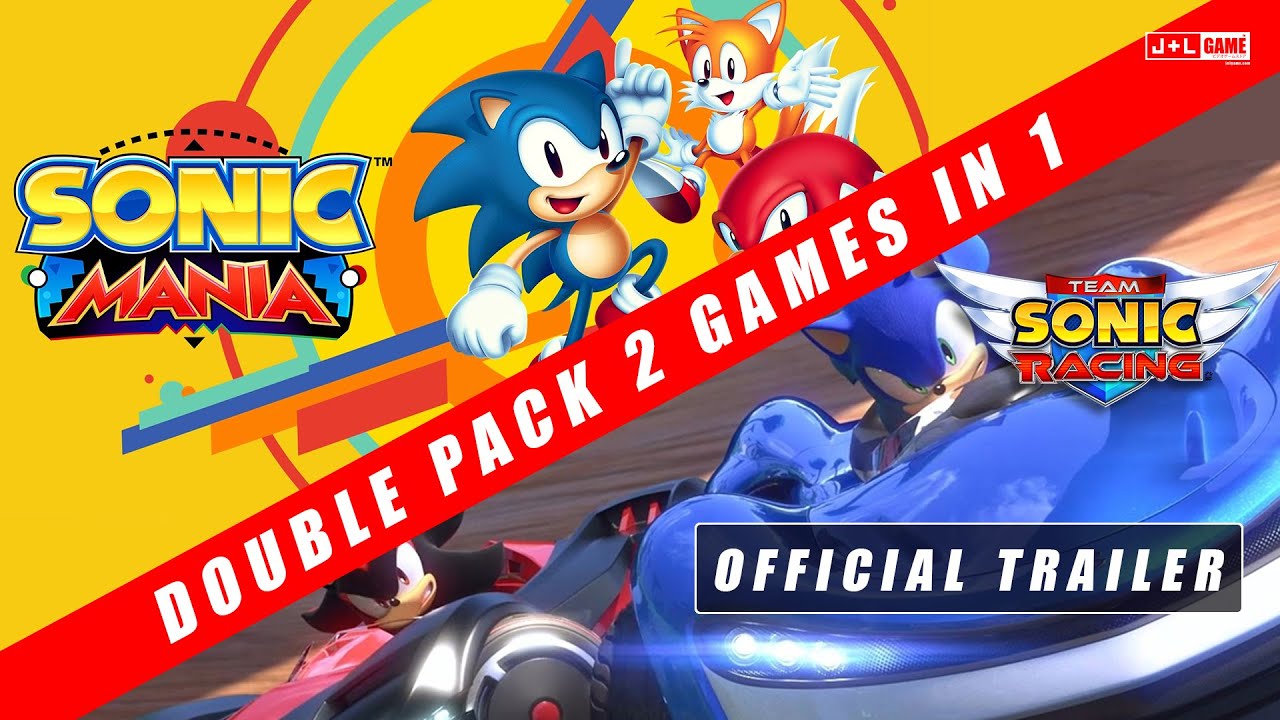 Thẻ Game Nintendo Switch - Sonic Mania and Team Sonic Racing Double Pack 1