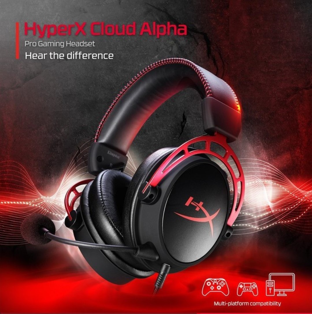 Tai nghe HP HyperX Cloud Alpha - Red_4P5L1AB