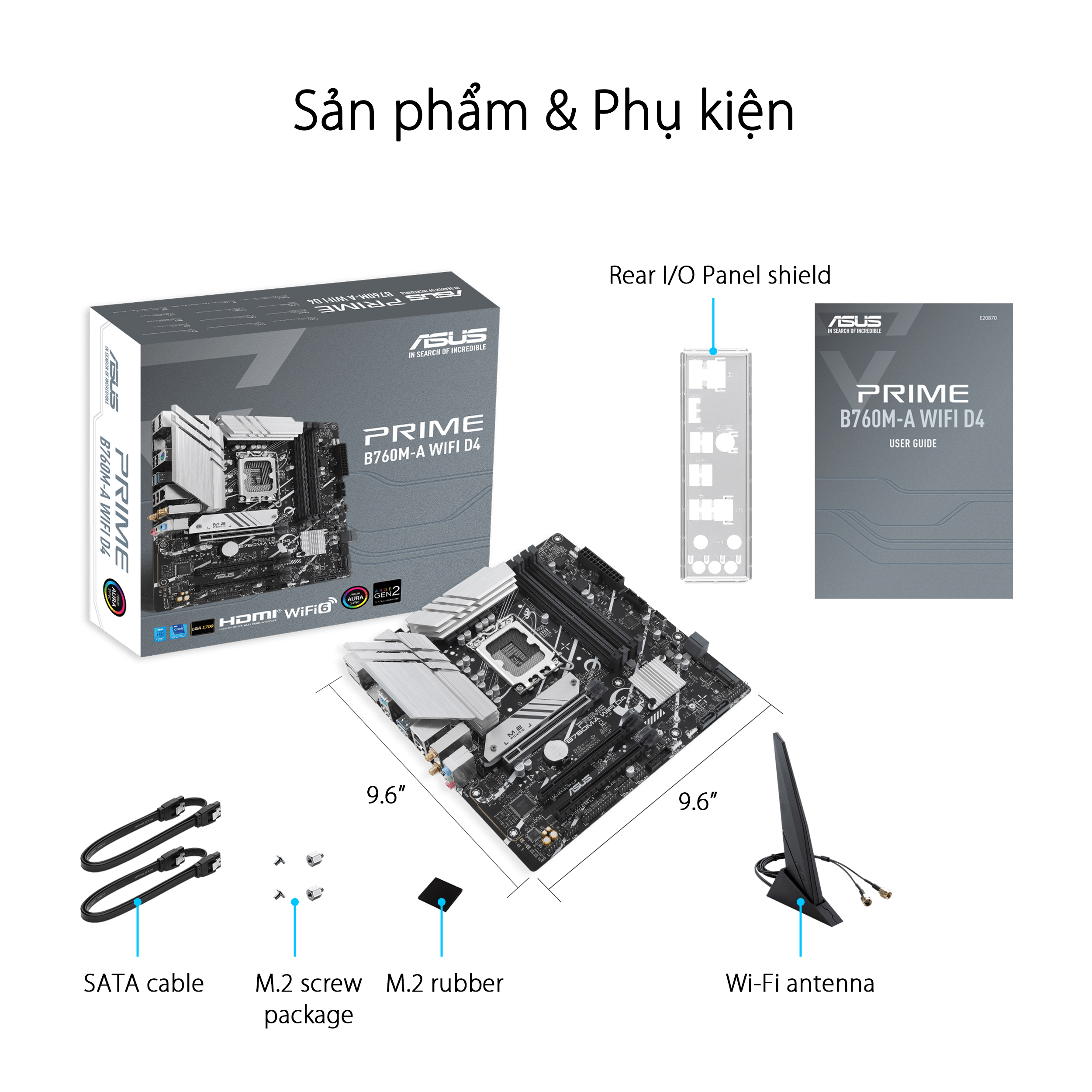 Mainboard ASUS PRIME B760M-A WIFI D4 