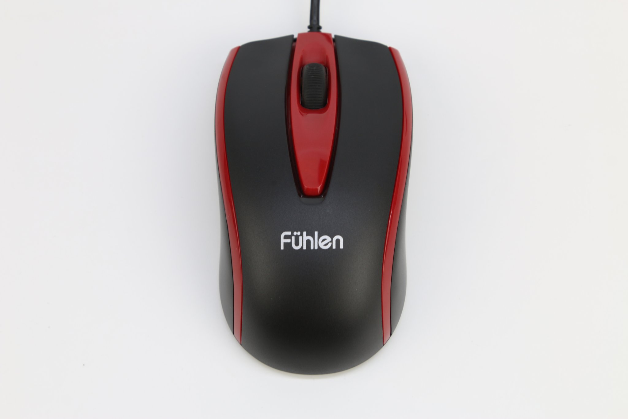 Chuột Fuhlen L102 (USB/đen đỏ) có thiết kế phổ thông