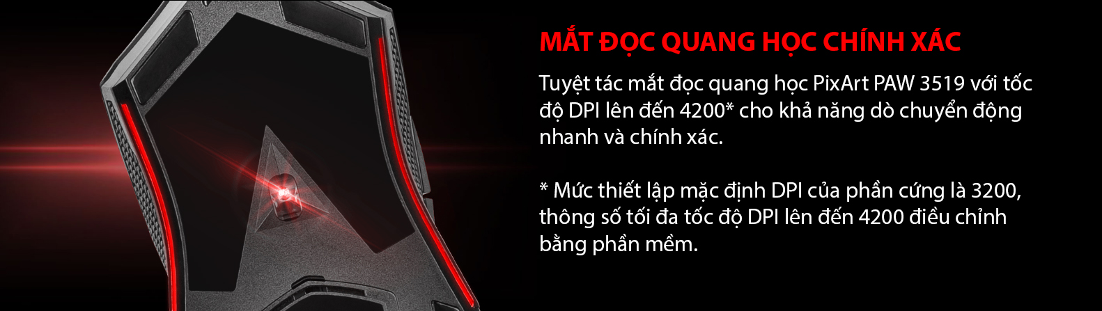 Chuột game MSI Clutch GM08 đen (USB) 2