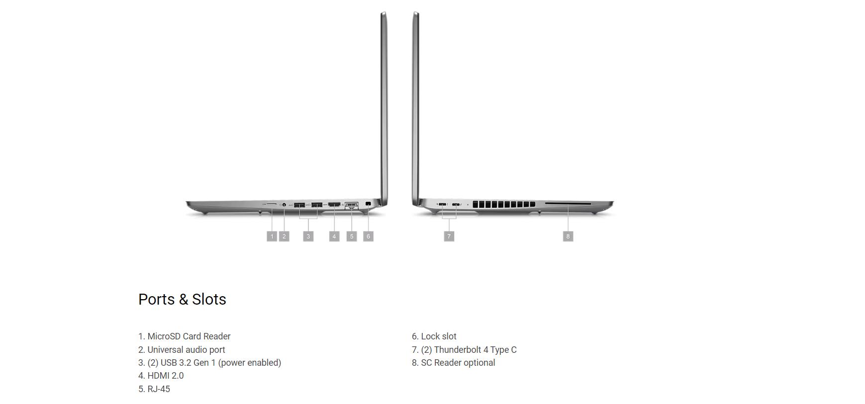 Laptop Dell Workstation Mobile Precision 3581 vPro Enterprise (71024679) (i7-13800H/ 32GB RAM/1TB SSD/A1000 6GB/15.6 inch FHD/Win 11 Pro/Xám) 4