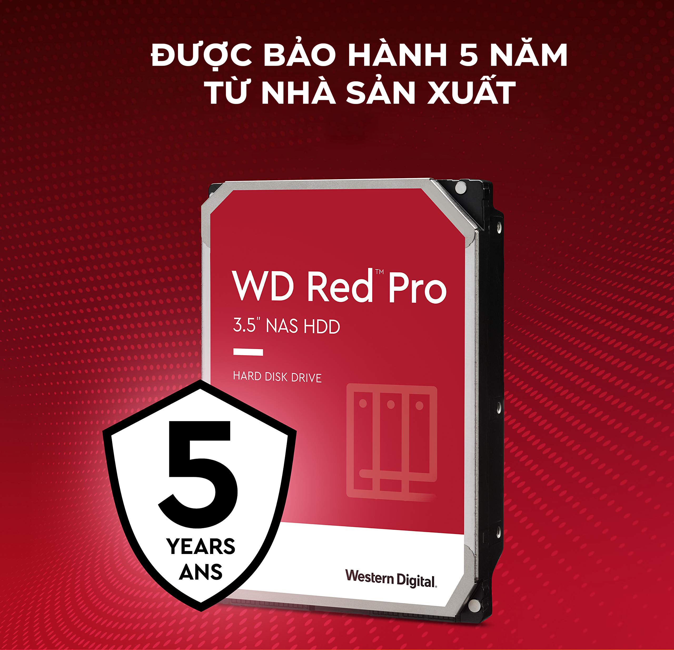 Ổ cứng HDD WD  Red Pro 3.5 inch