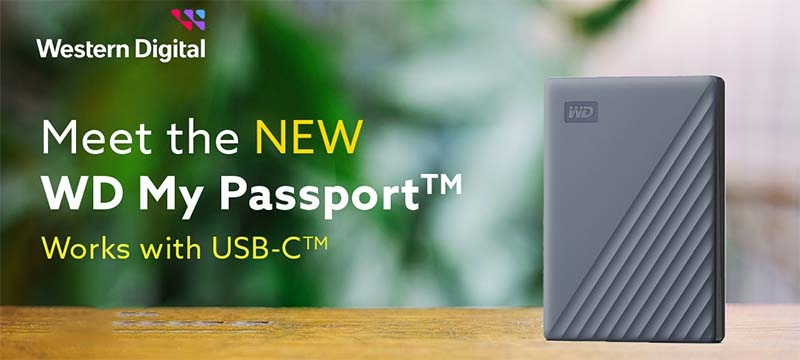 Ổ cứng gắn ngoài 4TB 2.5 inch WD My Passport WDBRMD0040BGY-WESN màu xám