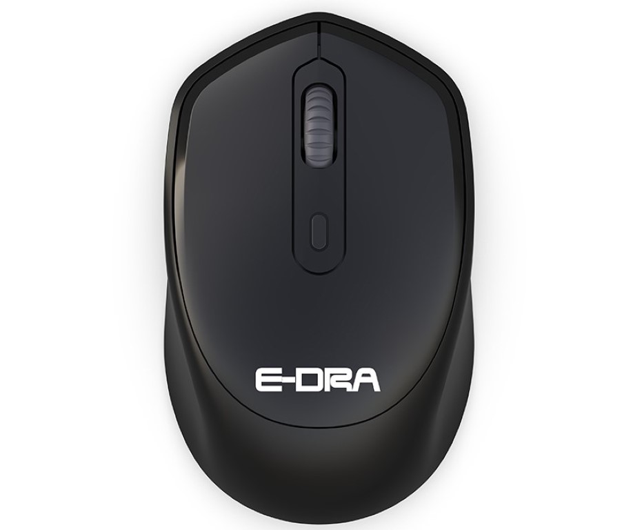 Chuột không dây Edra EM603W (USB/đen)