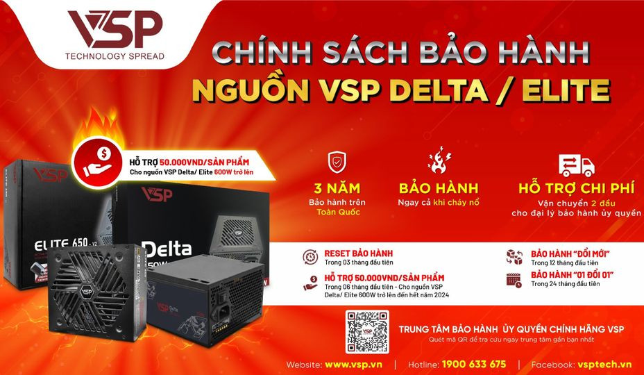 Nguồn VSP VGP750BRN 750W