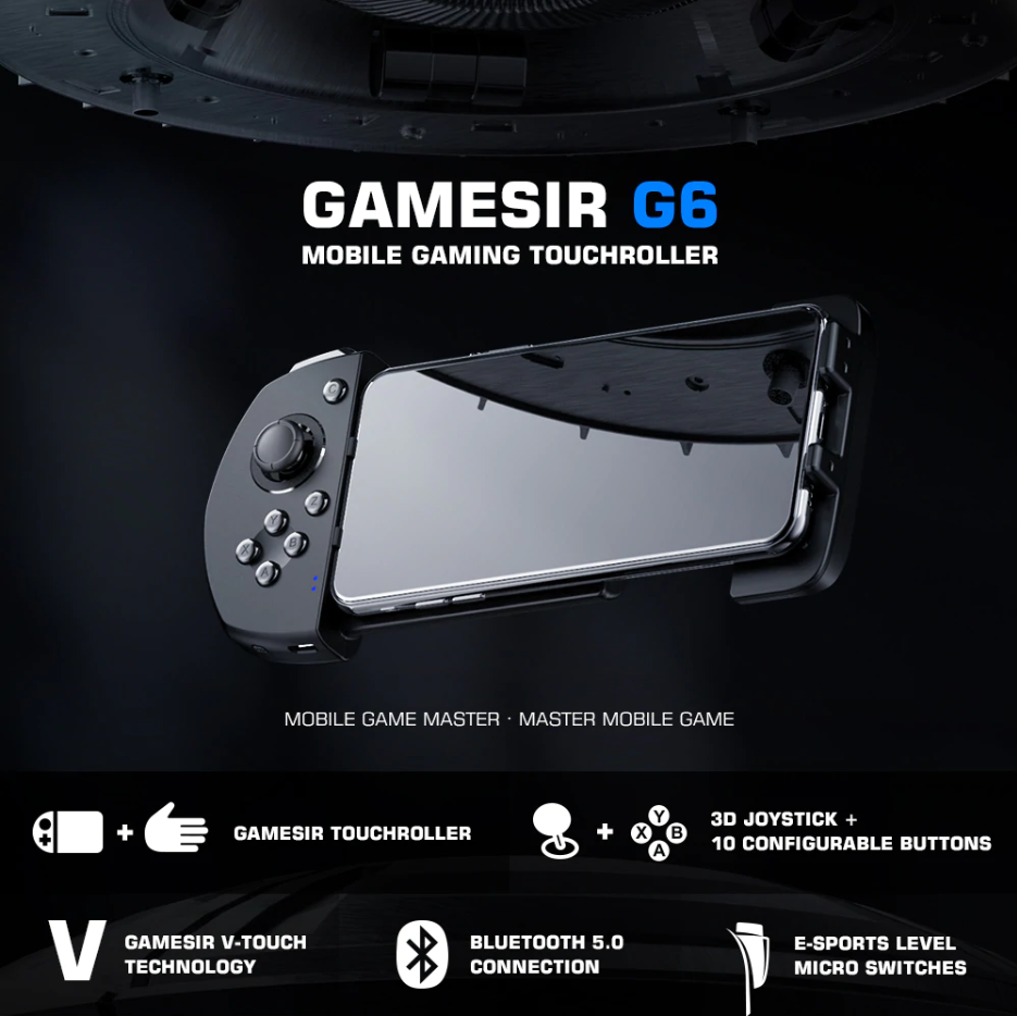 Tay cầm chơi game không dây Gamesir G6 Bluetooth Mobile Gaming Controller 1