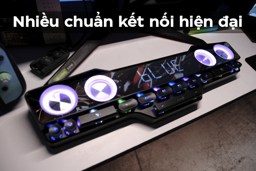 Loa Sounbar E-Dra EGS01W LED RGB (AUX, USB, TF-Card, Bluetooth, PC, FM)