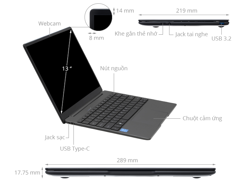 Laptop Chuwi GemiBook