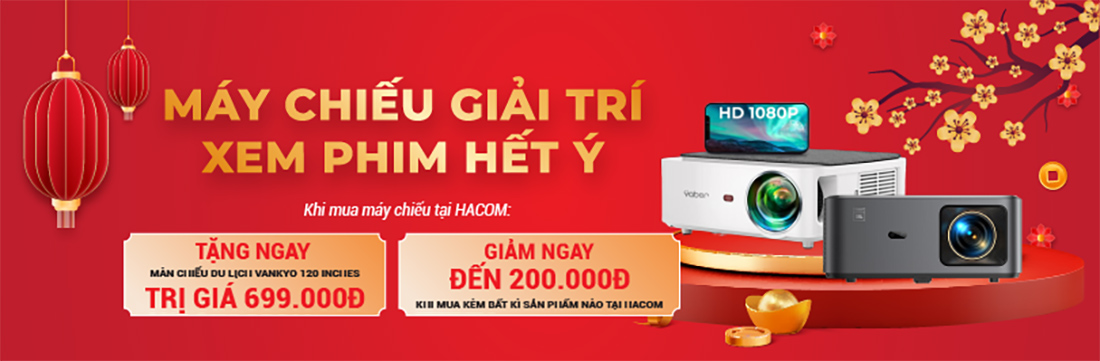 Mua Máy chiếu - Tặng Màn 699K