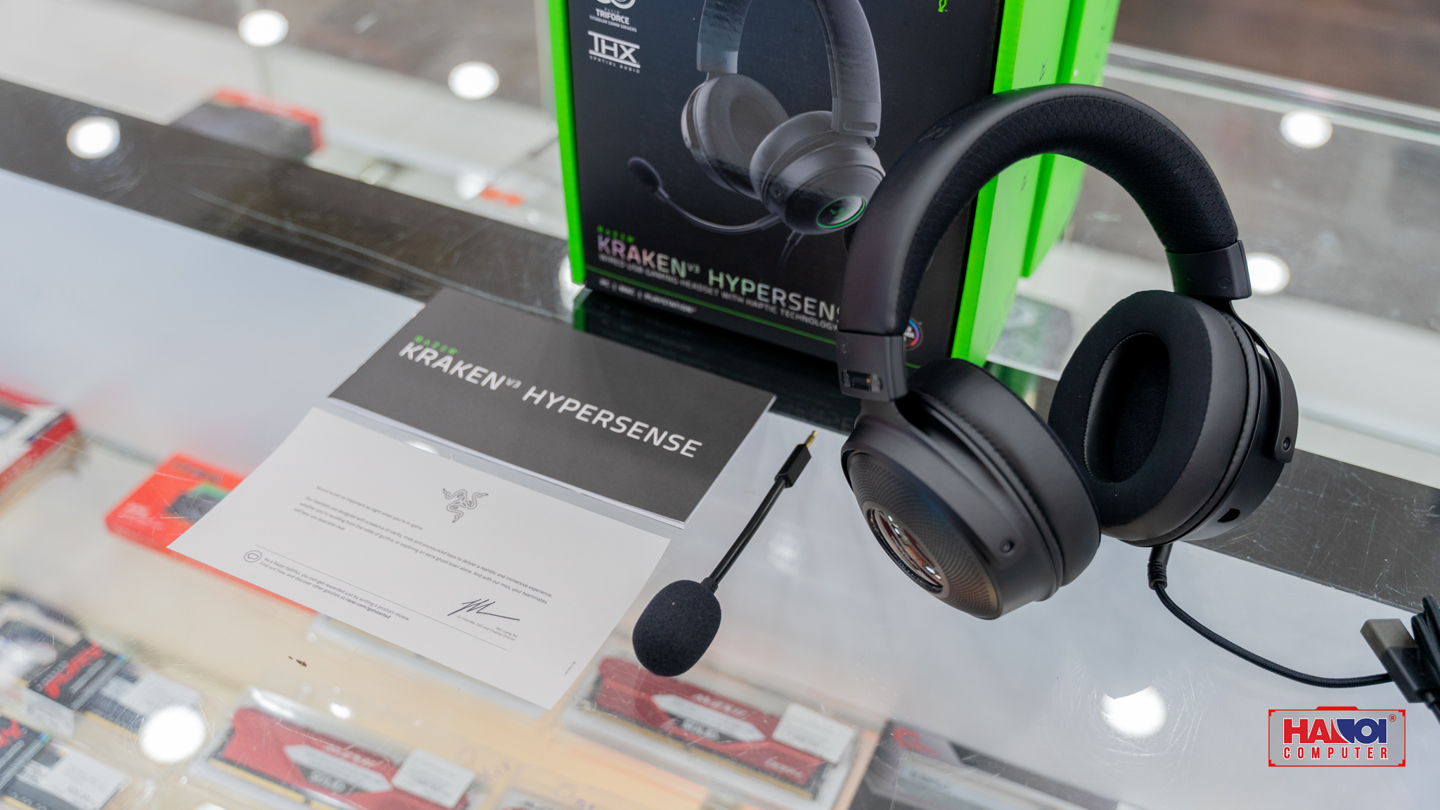 Tai nghe Razer Kraken V3 HyperSense-Wired