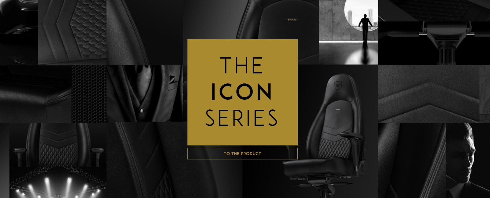 Giới thiệu Ghế Gamer Noblechairs ICON Series - Black/Gold (Ultimate Chair Germany)