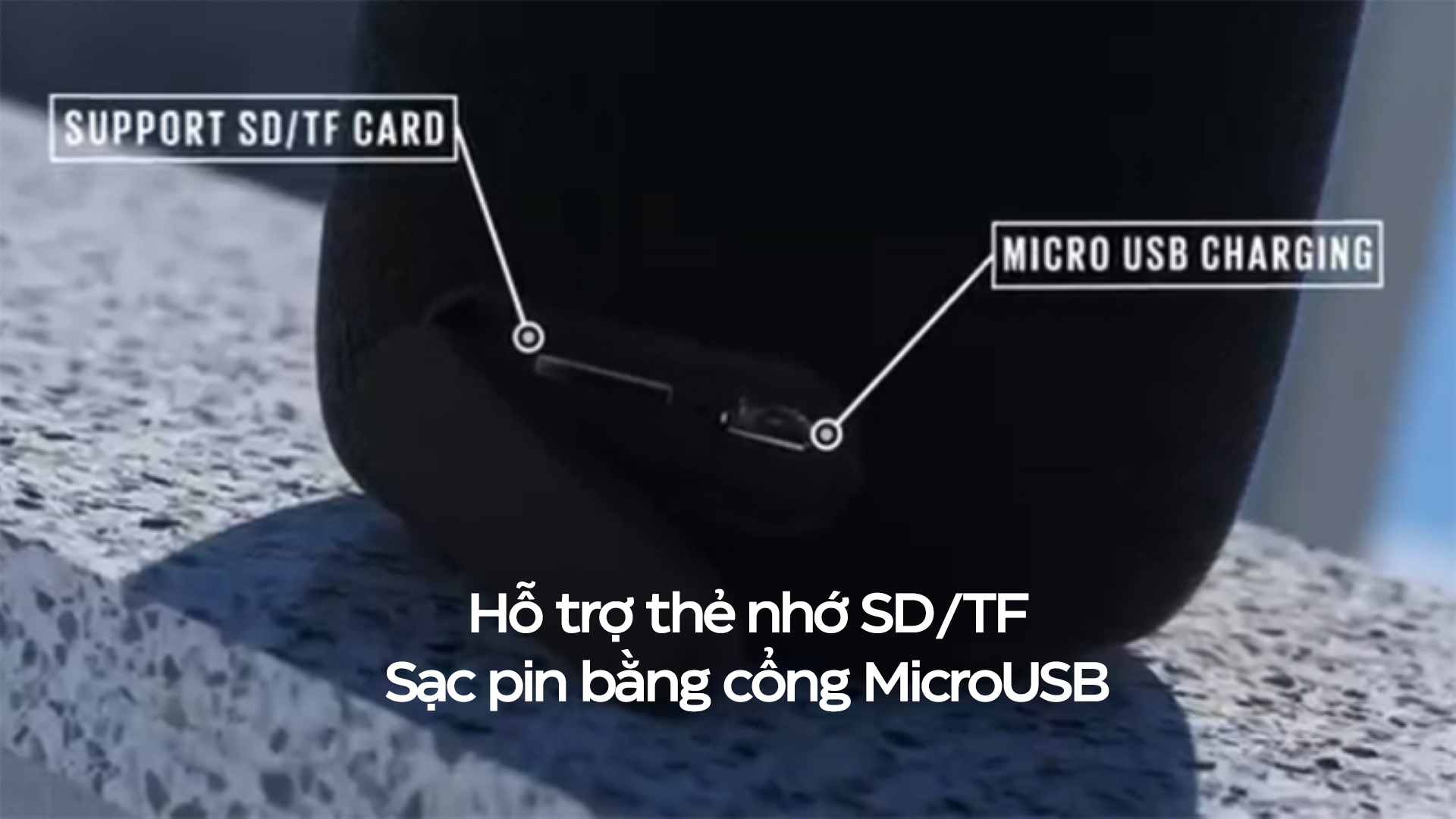 Loa di động Monster S310 Superstar - Màu đen