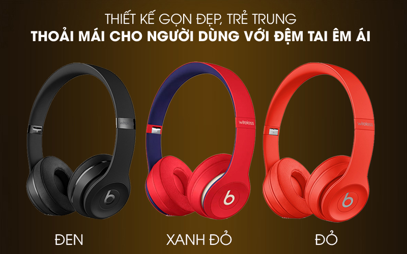 Tai Nghe Beats Solo3 Wireless màu Rose Gold 1