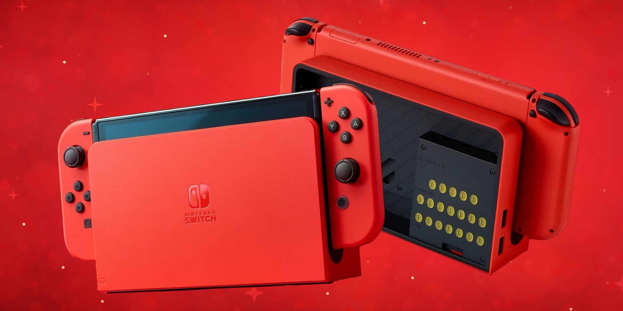 Máy chơi game Nintendo Switch OLED Mario Red Edition 1
